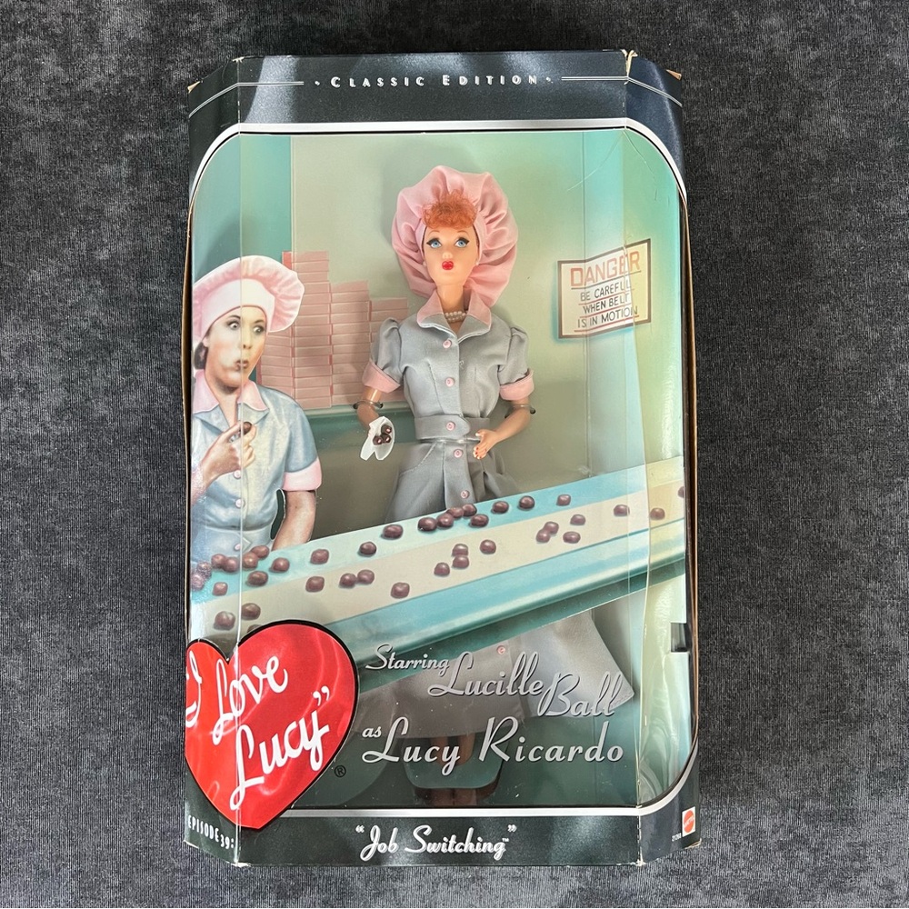 NIB I Love Lucy Chocolate Factory Doll